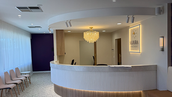 Join the Aloura Family Practice team - clinic reception careers banner